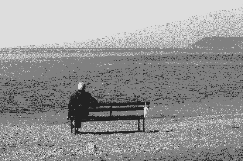 Foto von Nino auf Unsplash (mit Dithering bearbeitet)