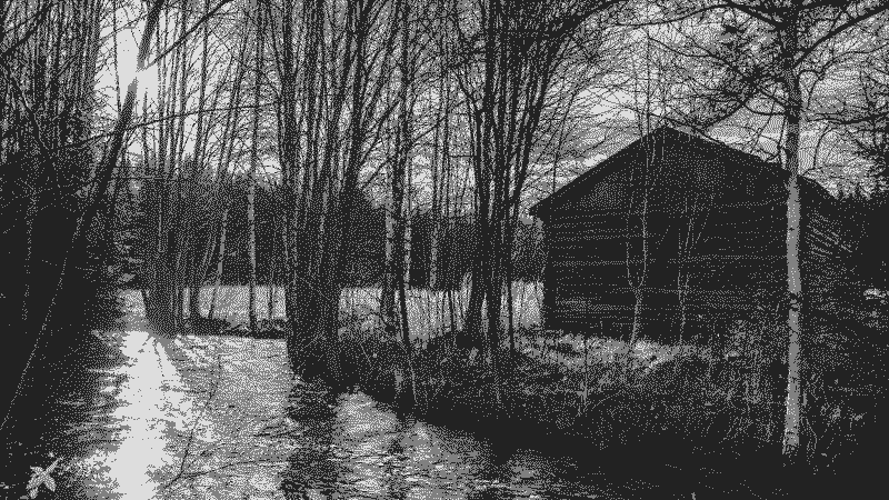 Foto von Juho Luomala auf Unsplash (mit Dithering bearbeitet)