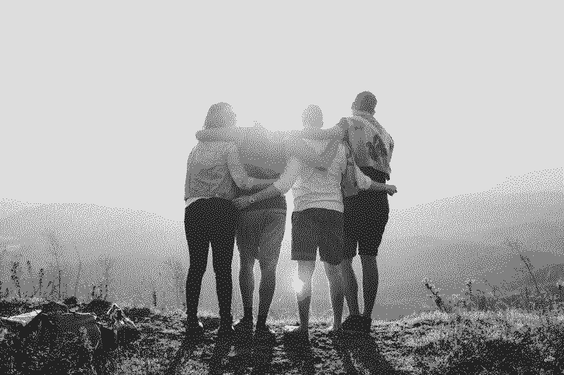 Foto von Helena Lopes auf Unsplash (mit Dithering bearbeitet)